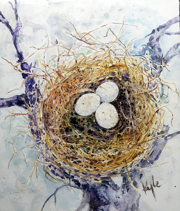 Bound Together in Hope – Nest and Eggs