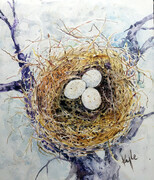 Bound Together in Hope --  Nest and Eggs