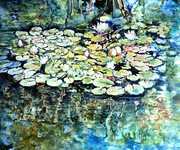 Floating Lilies 2