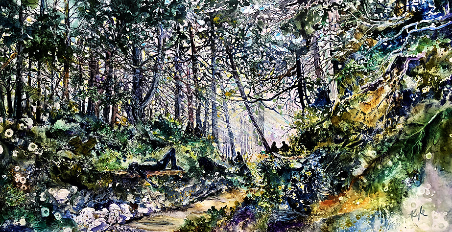 Forest Bathing: Closer to Fine