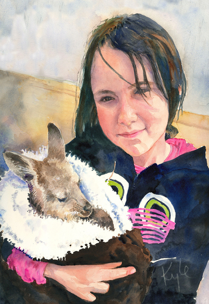 Zaph at Kangaroo Creek Farm