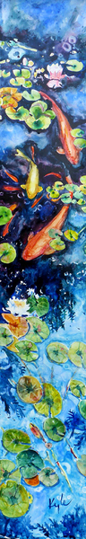 Koi and Lilies 1